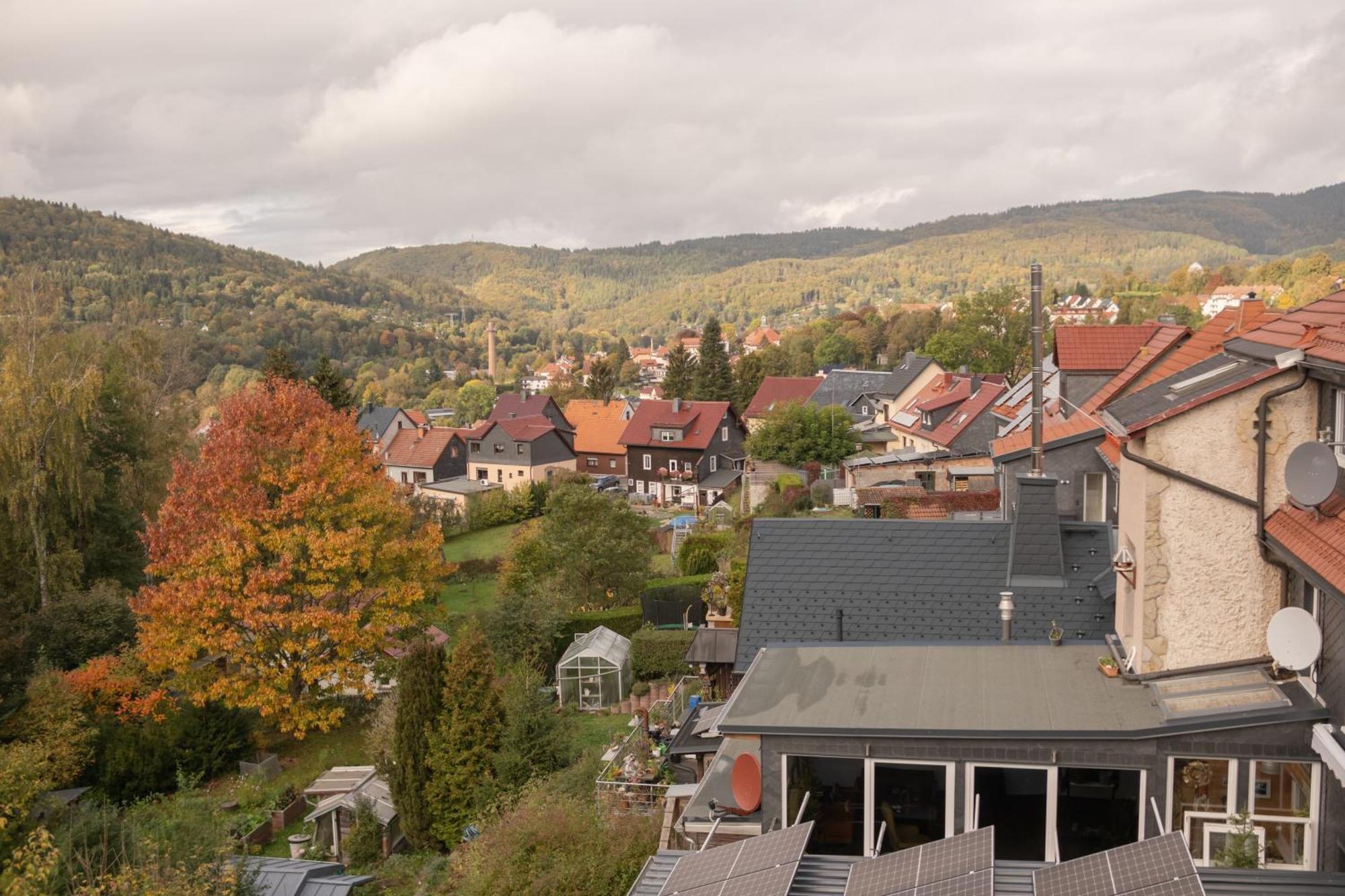 Ferienwohnung Pfaffentalblick 策拉-梅利斯 外观 照片